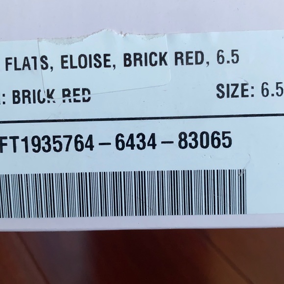 Flats, Eloise, Brick Red, Women - Picture 6 of 7